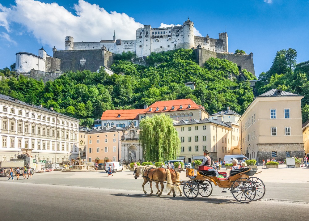 Salzburg, stare miasto