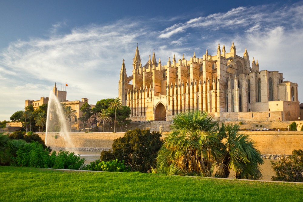 Palma de Mallorca i katedra Le Seu
