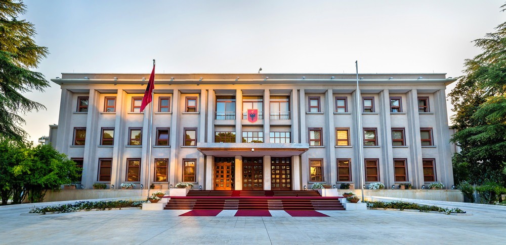 Pałac prezydencki w Tiranie