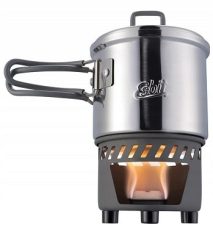 Esbit Solid Fuel Cookset Strainless Steel