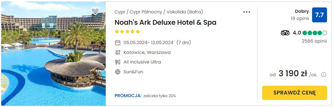 Noahs Ark Deluxe Hotel & Spa