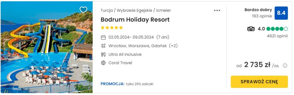 Bodrum Holiday Resort 02.05-09.05.2024
