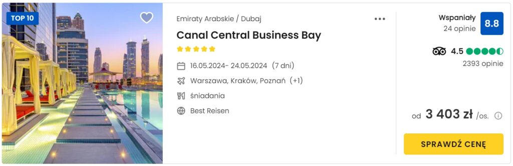 Canal Central Business Bay 16.05-24.05.2024