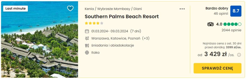 Southern Palms Beach Resort 01-09.03.2024