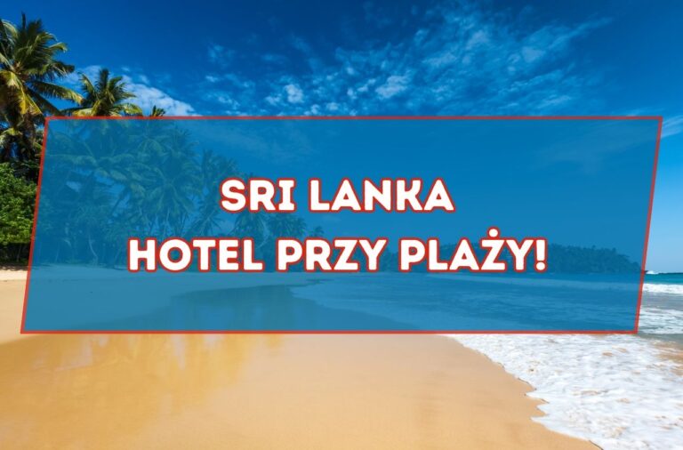 Sri lanka Hotel przy plaży